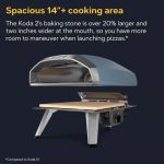 Ooni Koda 2 プロパン式屋外用ピザオーブン スレートブルー (UU-P33500)