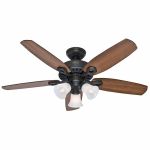 Hunter Builder 42インチ シーリングファン(52107) / New Bronze LED Indoor Ceiling Fan
