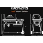 Traeger Woodridge ウッドペレット式WiFi グリル ブラック (TFB86MLH) / GRIL PLT WOODRIDGE