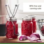 Ball キャニングジャー レギュラーマウス ローズ 4個入 (2166214) / MASON JAR ROSE 1QT 4PK
