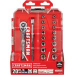 Craftsman ソケット＆ラチェット20点セット (CMMT12108) / CM SOCKET SET 1/4"DV 20P