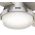 Hunter Dempsey 44インチ シーリングファン(50282) / Brushed Nickel Silver LED Indoor Ceiling Fan