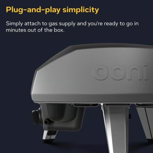 Ooni Koda 2 プロパン式屋外用ピザオーブン スレートブルー (UU-P33500)