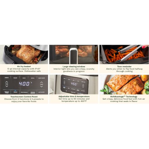 Cuisinart プログラム式デジタルエアフライヤー (AIR-200NAS)